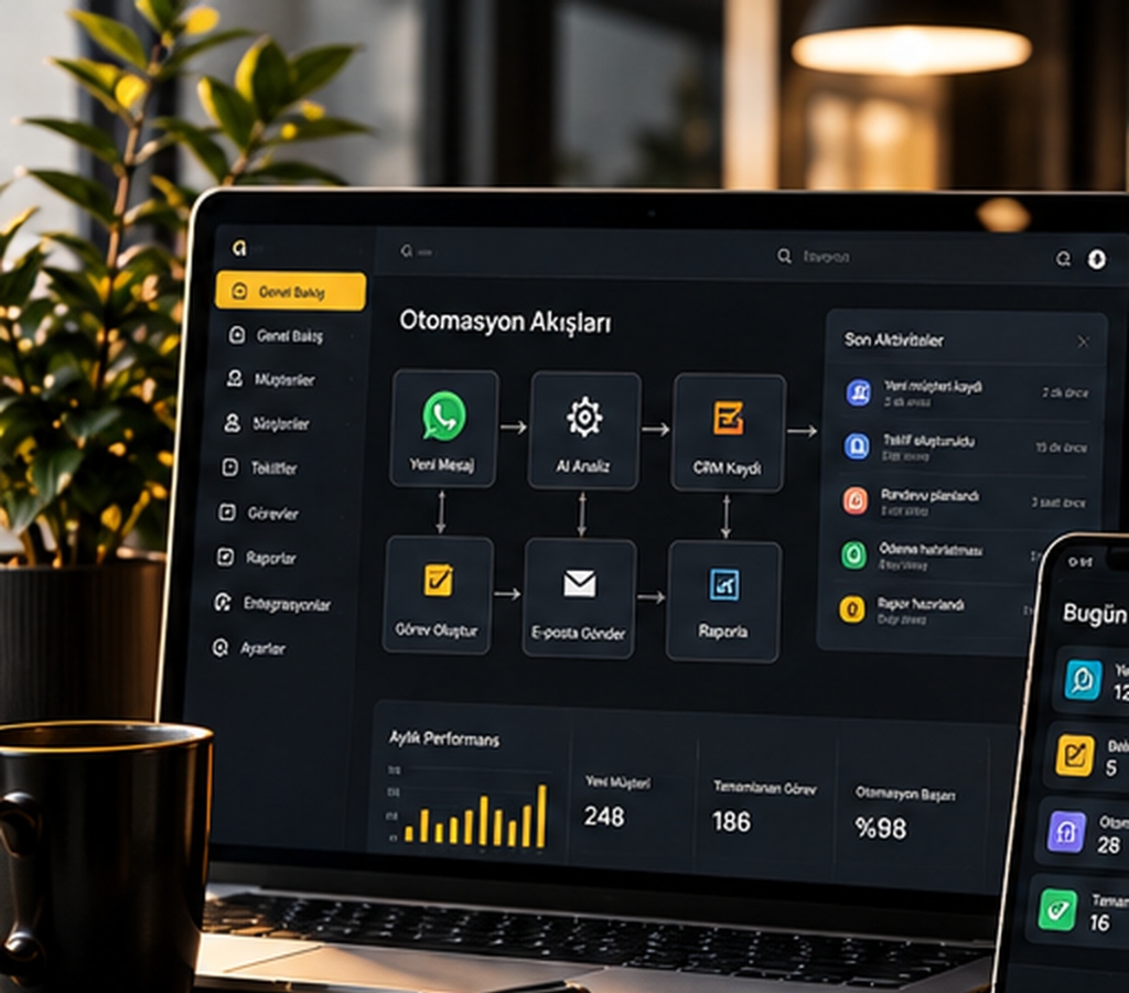 Yapay Zekâ ve Otomasyon Dashboard